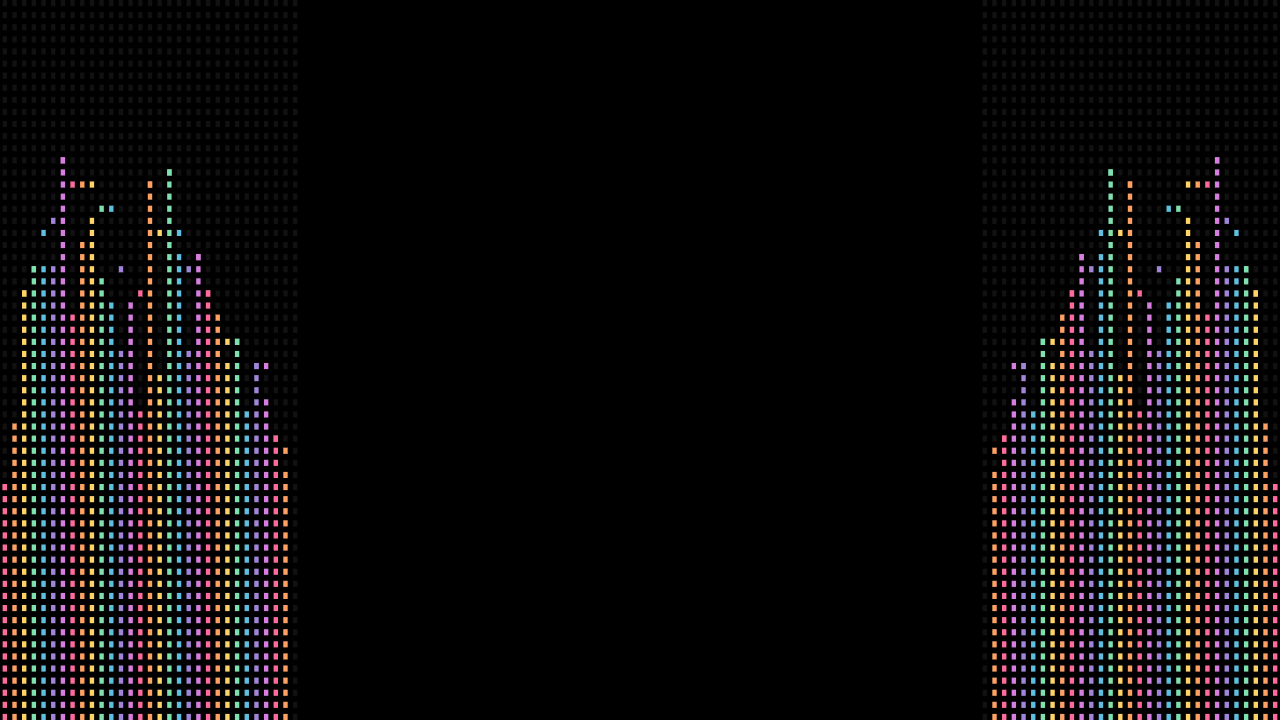 BA Sideframe Portrait — neon mode 6 縦型